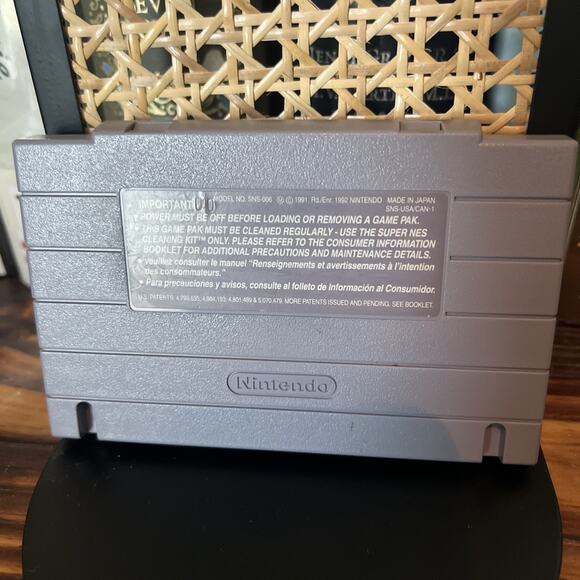 WWF Royal Rumble Super Nintendo SNES, 1992 Authentic - TESTED & Working ! - Picture 2 of 10